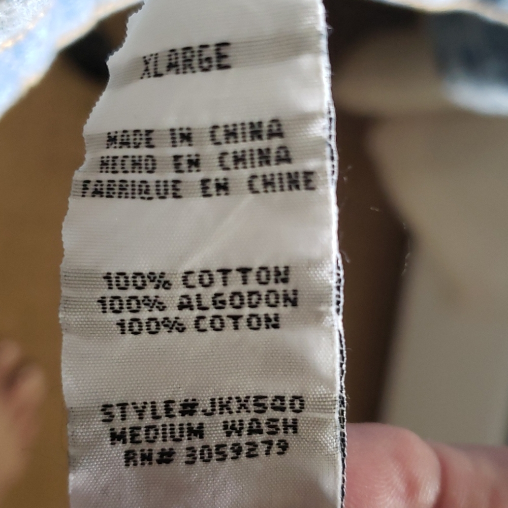 Distressed Jean Jacket - Picture 6 of 6